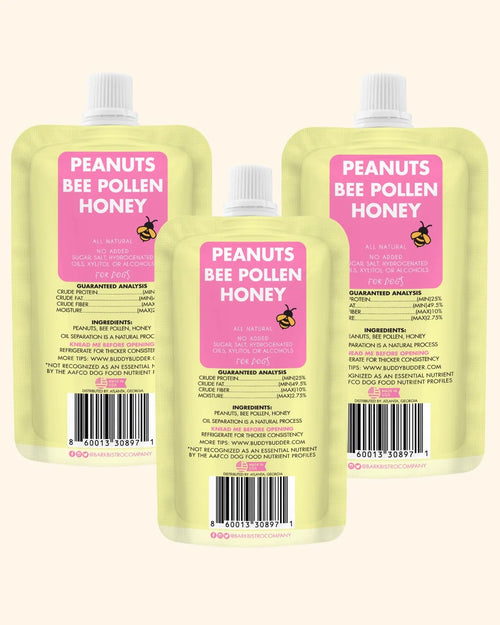 1pk Beehive Buzz Buddy Budder - Dog Peanut Butter