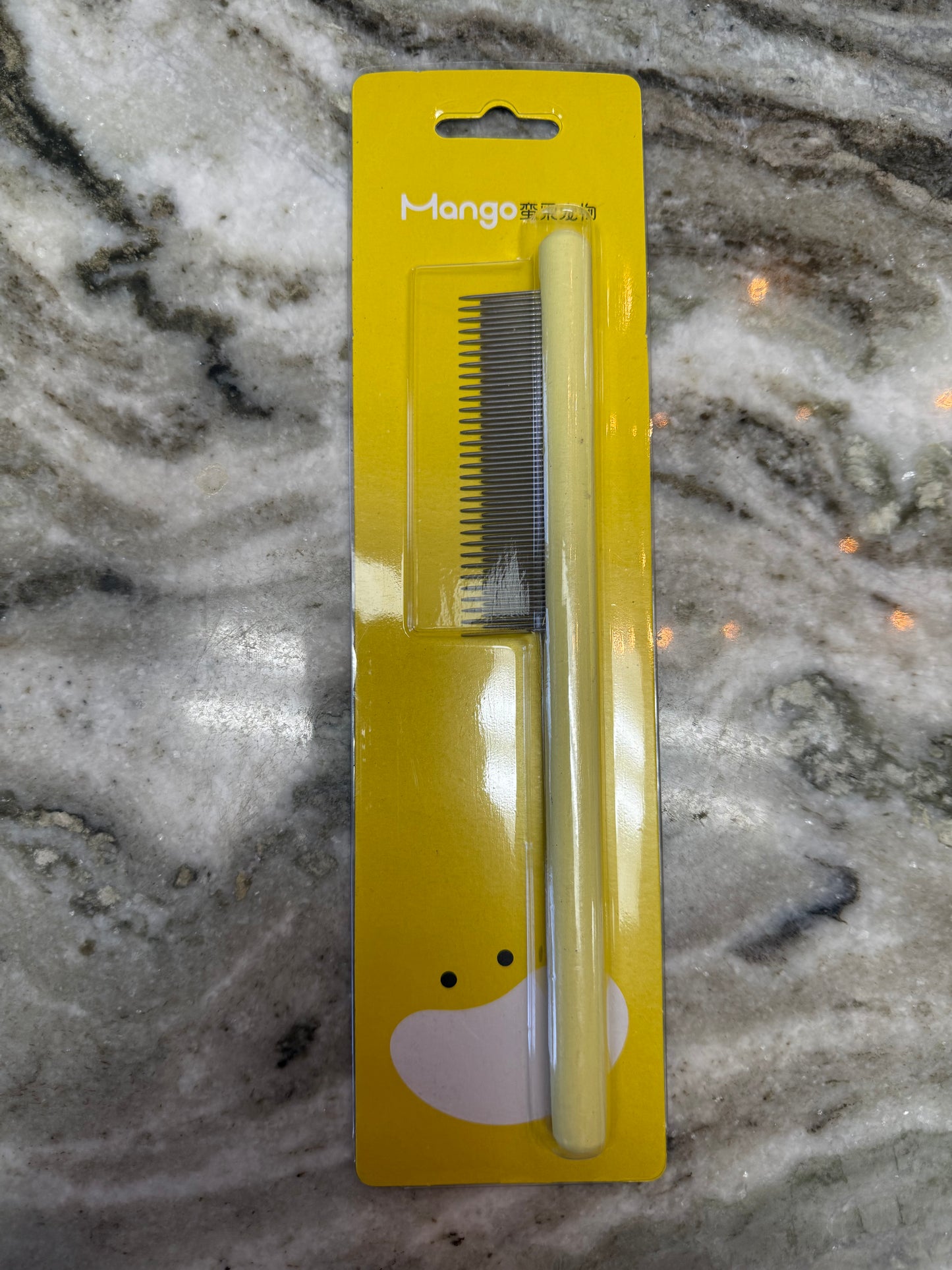 Mango Pet Hair Comb -- Hybrid 2cm