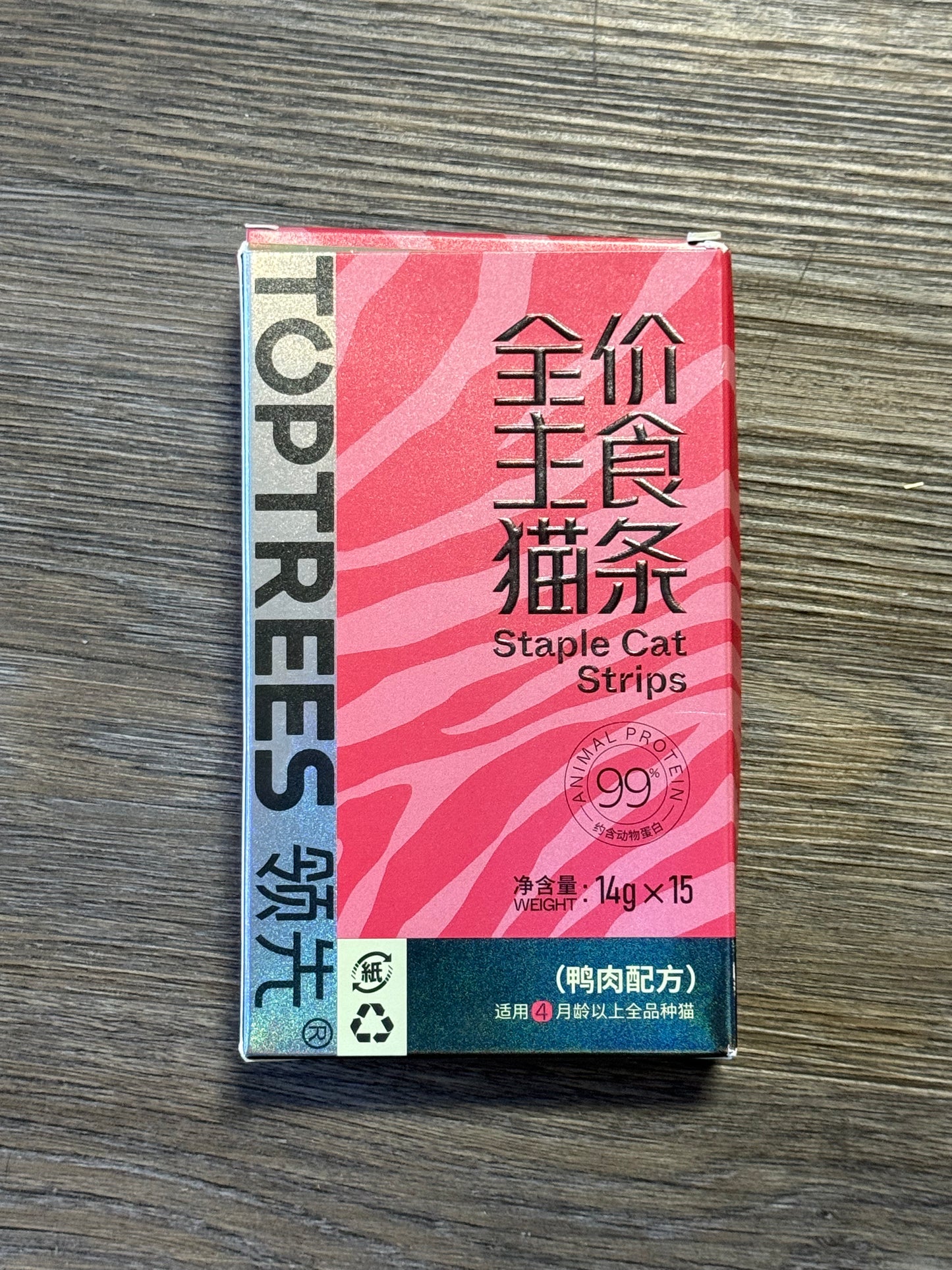 Toptrees Lickable Treat For Cats Duck