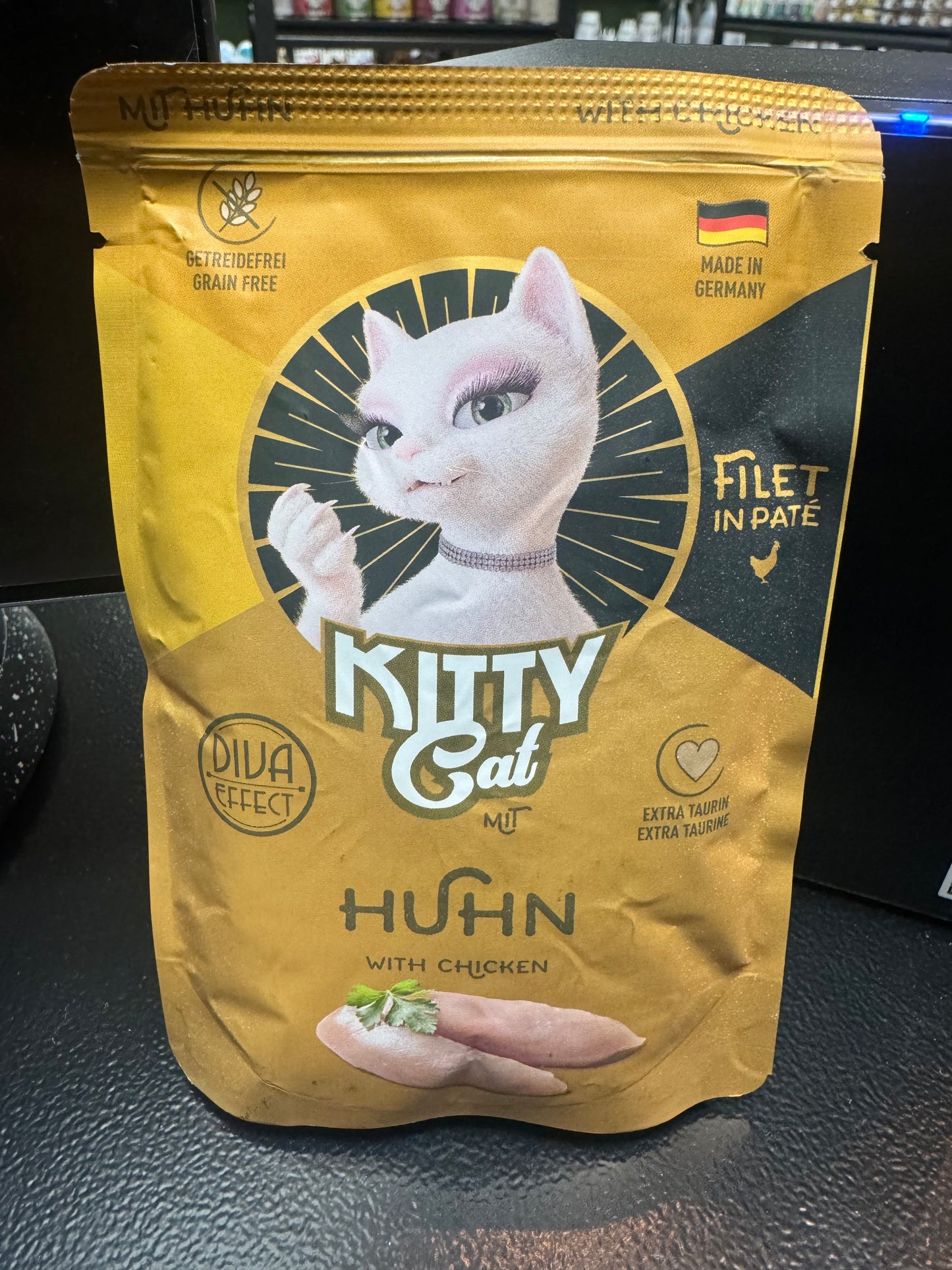 Kitty Cat Pouched Food Chicken