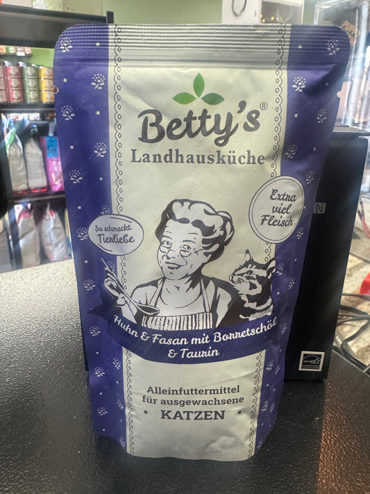 Betty's Country House Kitchen Chicken & Pheasant With Taurine