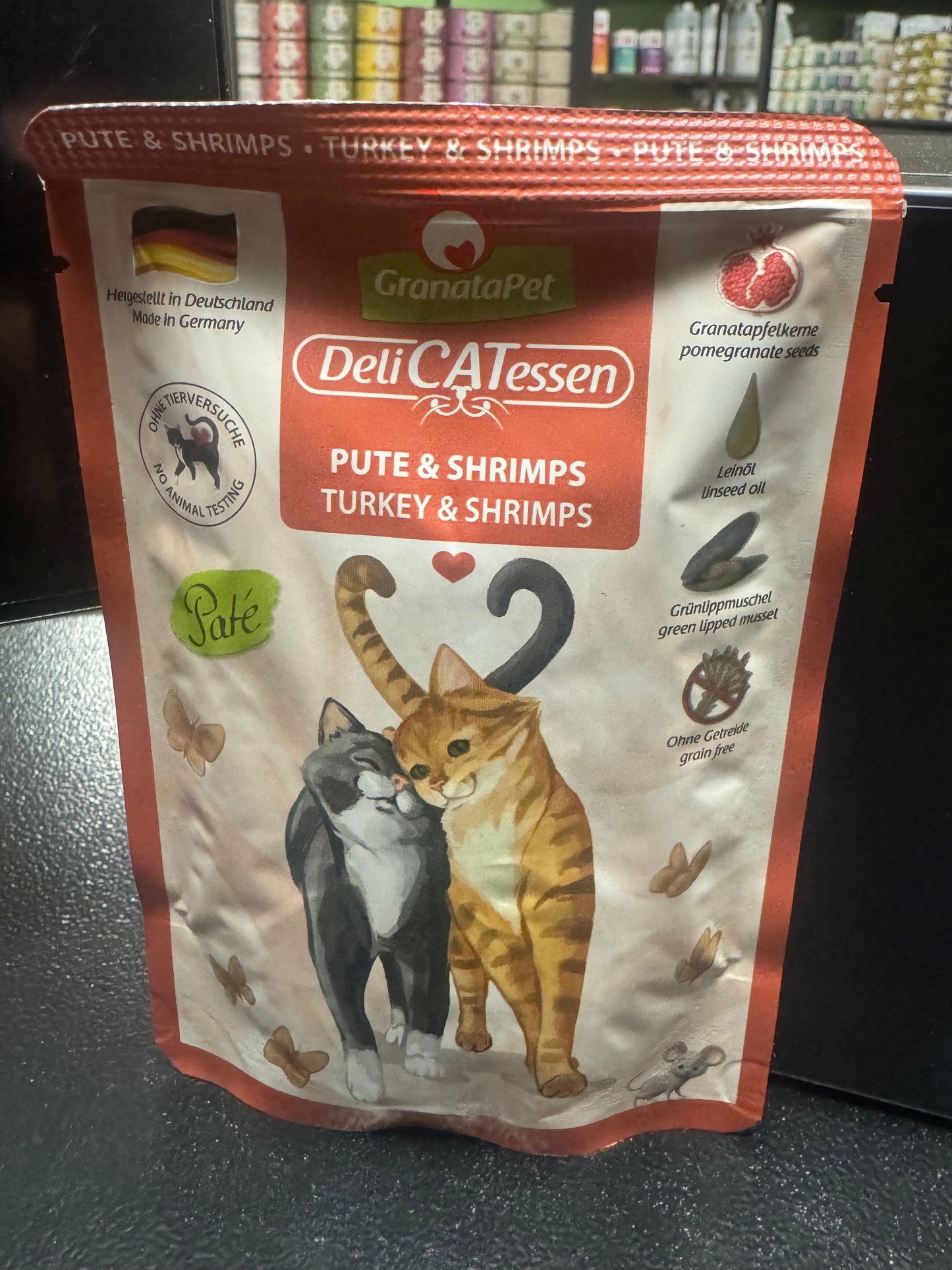 GranataPet Cat Pouched Food Turkey & Shrimps