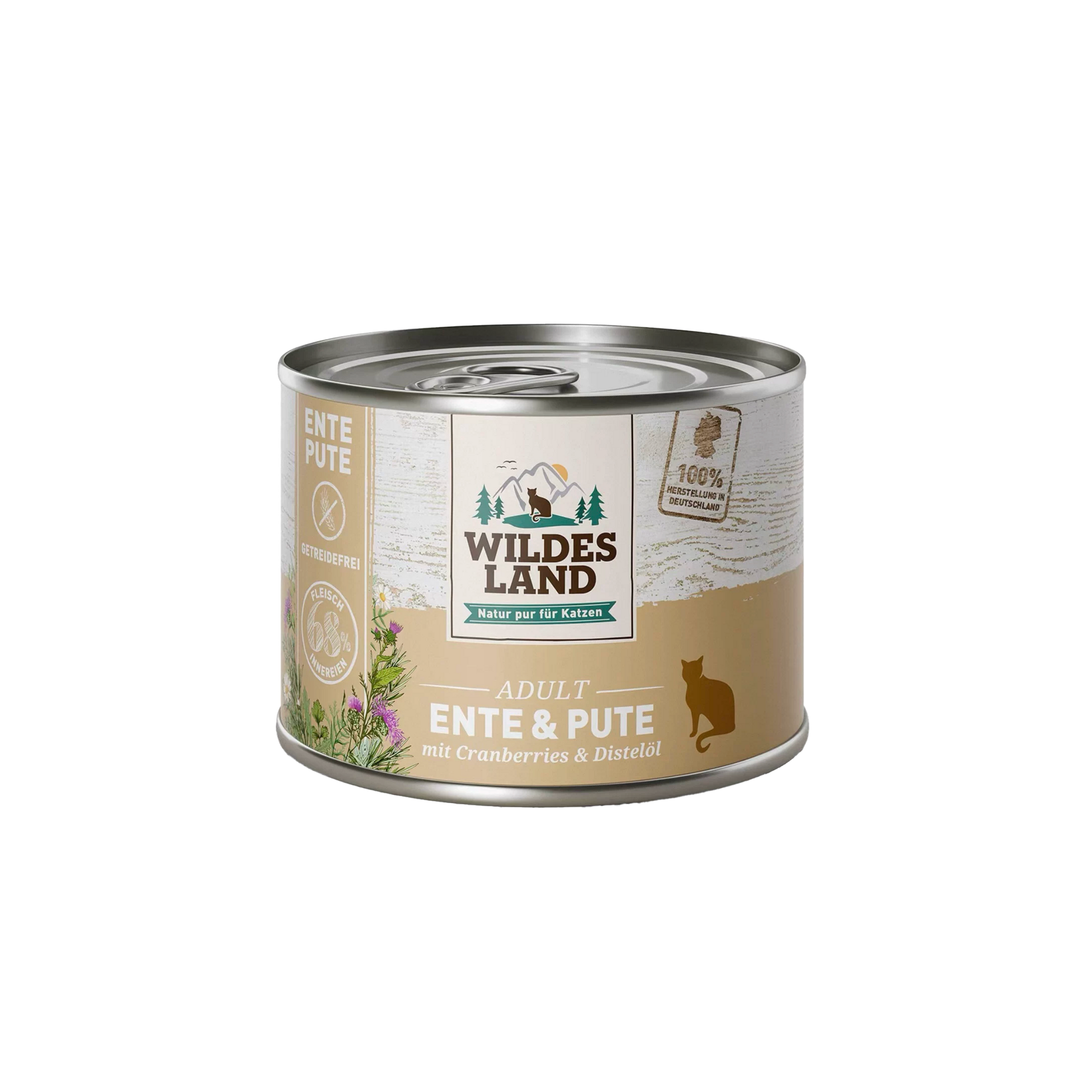 Wildes Land Adult Cat Food Turkey, Duck & Cranberry