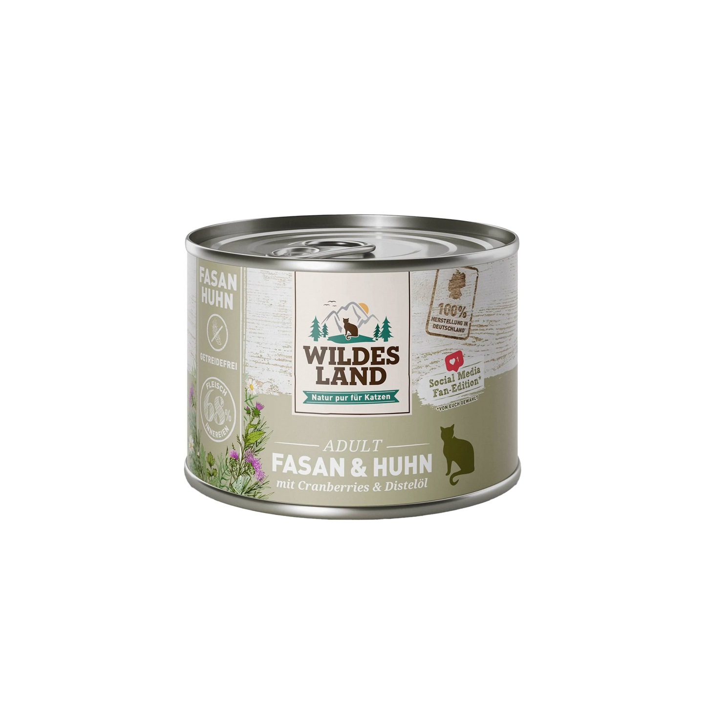 Wildes Land Adult Cat Food Pheasant, Chicken & Cranberry