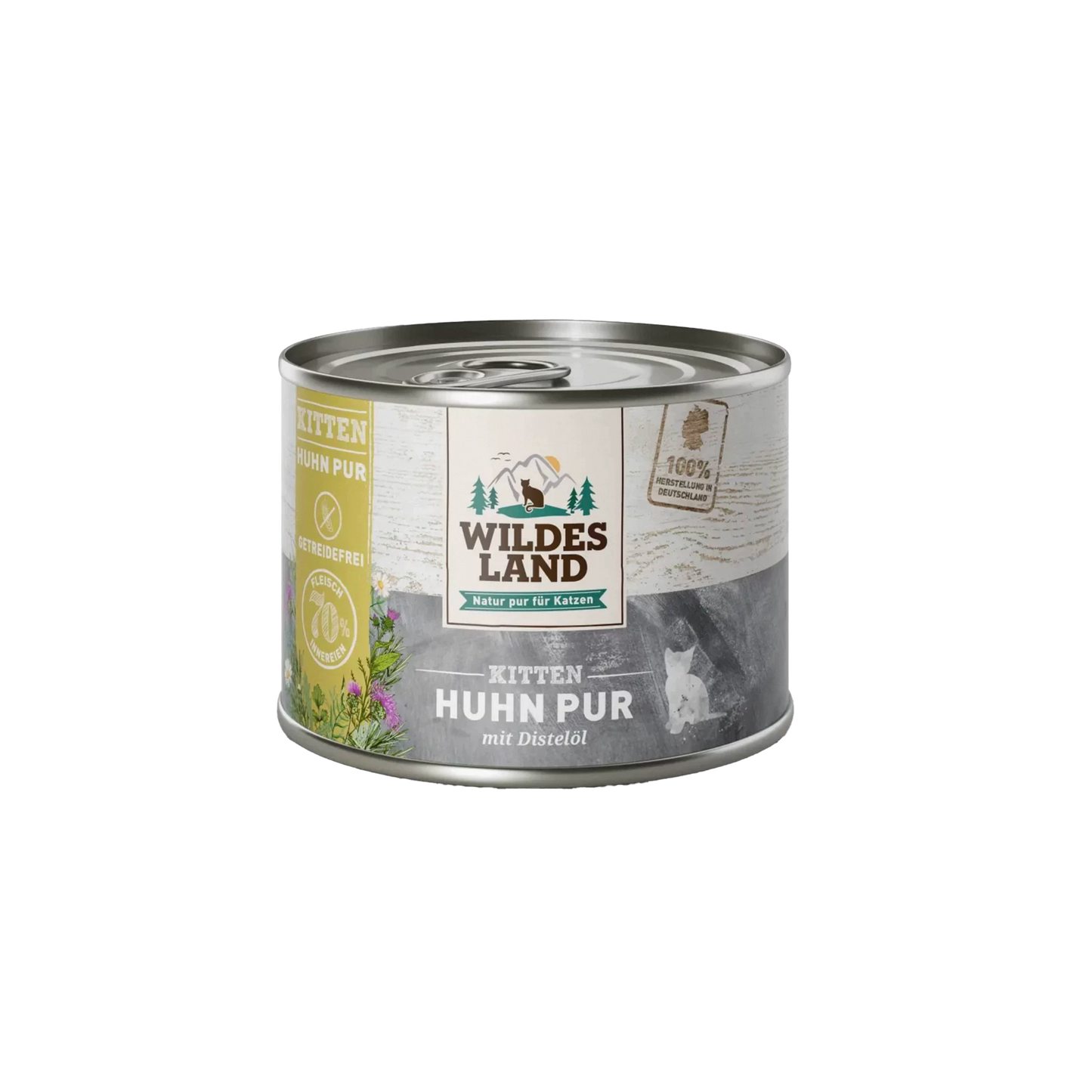 Wildes Land Kitten Cat Food Pure Chicken
