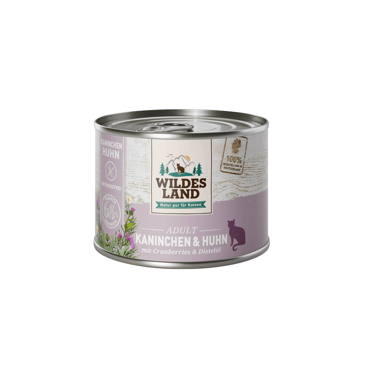 Wildes Land Adult Cat Food Rabbit, Chicken & Cranberry
