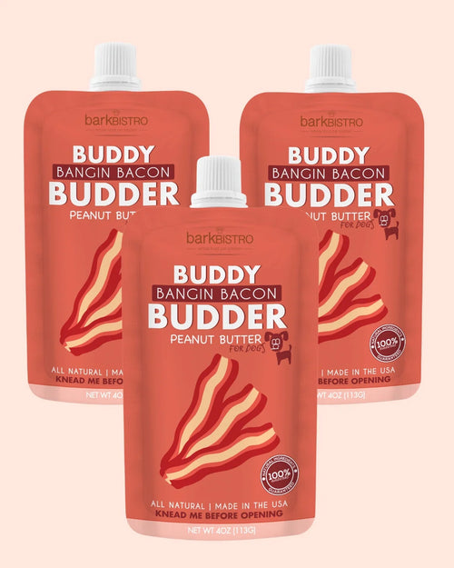 1pk Bangin Bacon Buddy Budder - Dog Peanut Butter